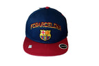 Compatible With Youth Kid Size Fc Barcelona Authentic Official Licensed Soccer Cap, Fcb One Size -020