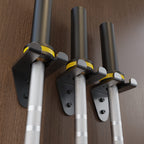 Vaiio Single Olympic Barbell Hangergarage Gym Bar Wall Rackvertical Barbell Mount Rackblack Powder Coatedspace Saving Commercial