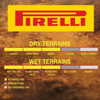 Pirelli Scorpion Trail M Mountain Bike Tire - 29 X 2.4, Tubeless Ready Clincher, Folding, Yellow, Prowall Mtb Casing