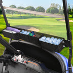 Leapgomax Golf Cart Basket Front Inner Fit Ezgo Txt & Rxv, Club Car Precedent&Ds (2000 Up) Golf Carts, Heavy Steel Mesh Durable 