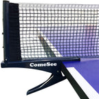 Comesee Kioos Collapsible Table Tennis Net Professional Steel Pingpong Net Clip Grip Mesh Training Competition Portable Tension 