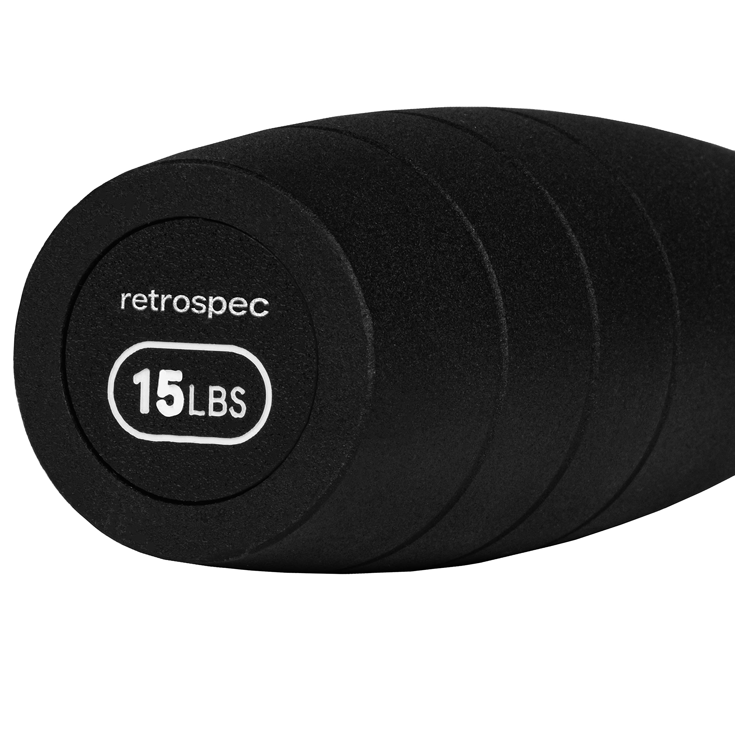 Retrospec Grip Steel Club 15 Lbs For Strength Training, Rehabilitation, Stretching, Conditioning And Rotational Training - 5, 10