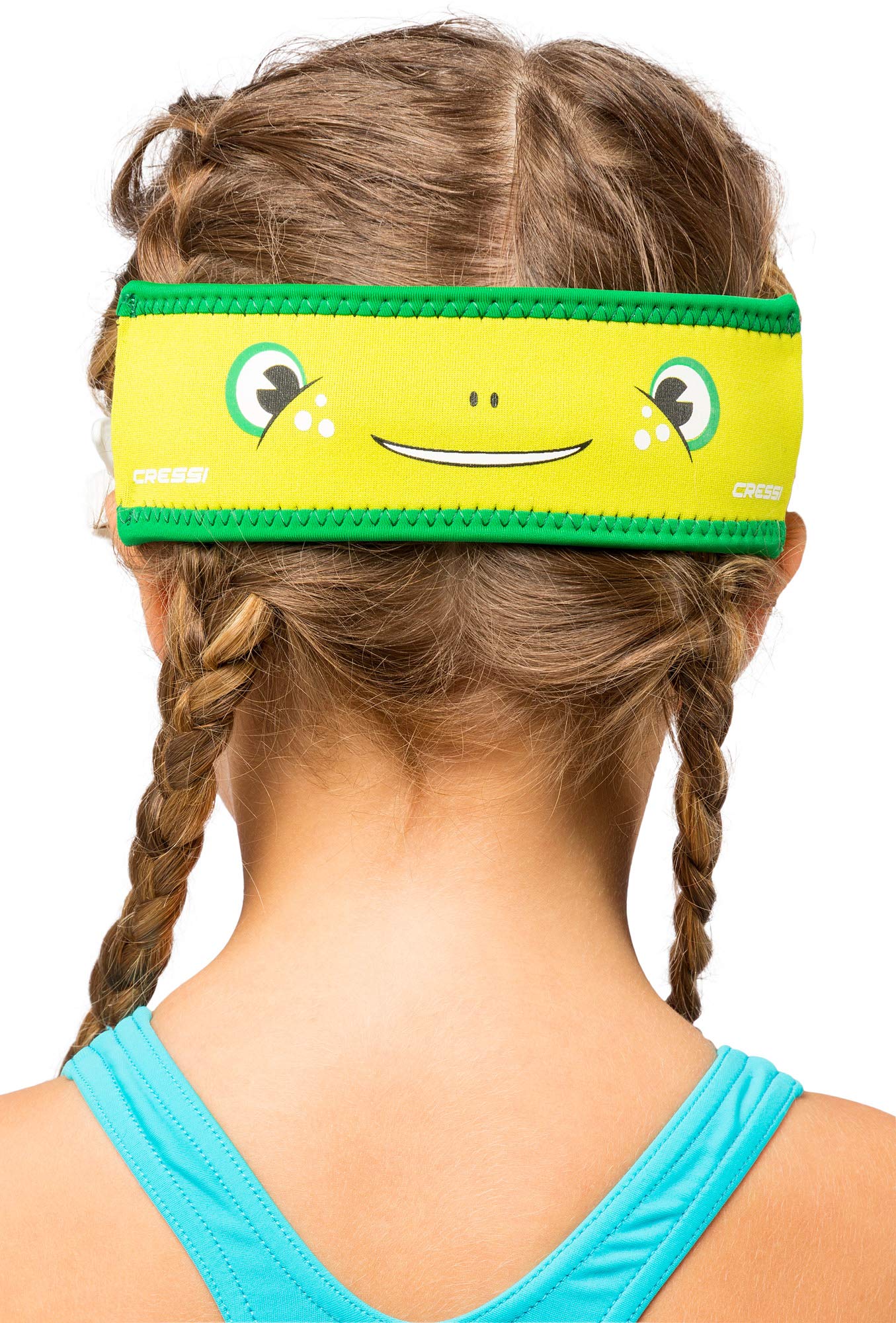 Cressi Neoprene Goggle Strap Cover, Green