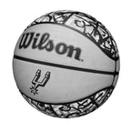 Wilson Nba Team Graffiti Basketball - San Antonio Spurs, Size 7-29.5''
