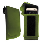 Clakit Smartphone Strap Pack - Backpack Shoulder Strap Pocket (Olive) - Backpack Attachment For Hikers, Travelers, Students, And