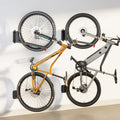 monTEK Swivel Bike Wall Mount, No Heavy Lifting Required Bike Wall Mount, Bike Hangers for Garage, Space-Saving Bike Rack Garage