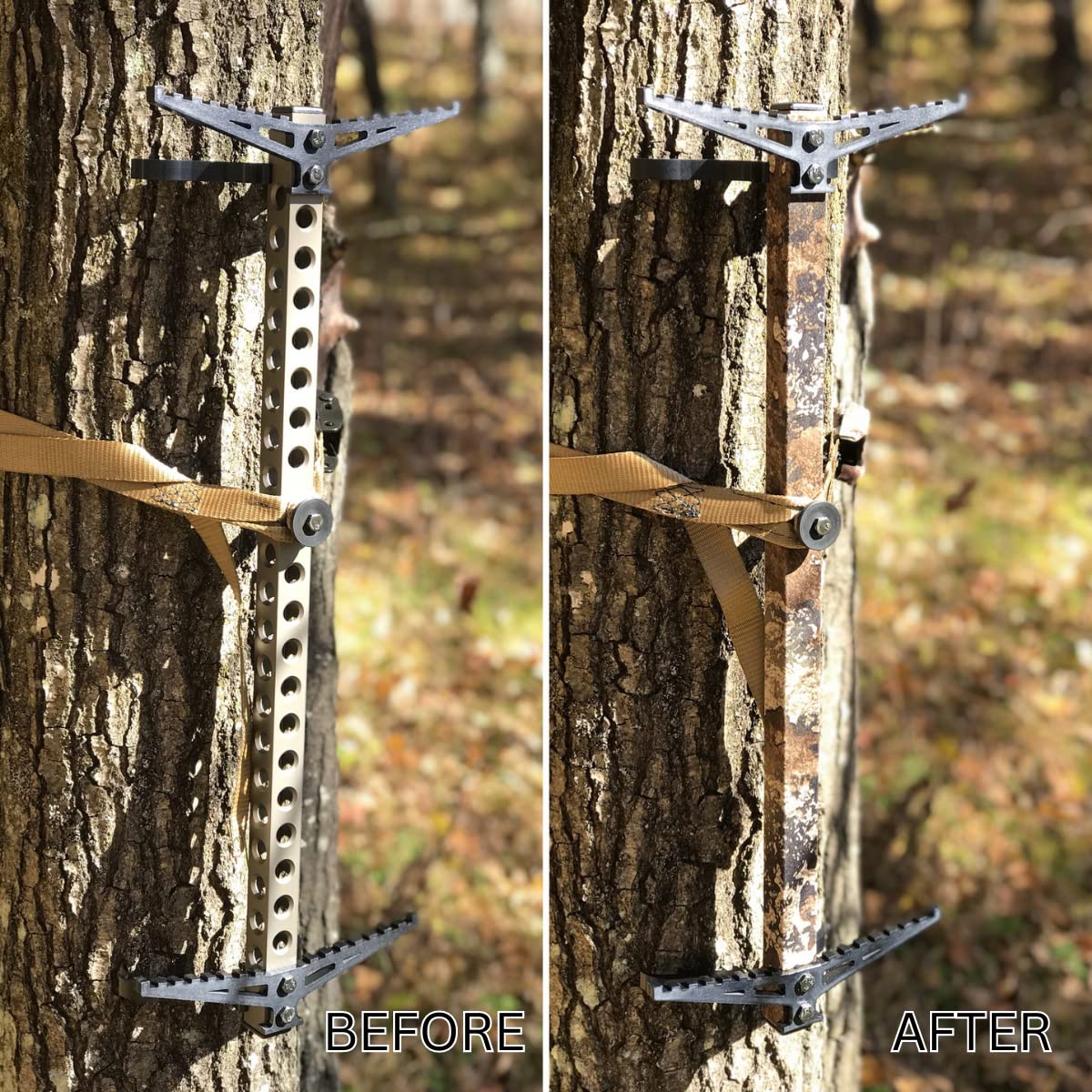 Stealth Strips Natural Gear Camo Silencing Tape | Self Adhesive Silencing Fabric | Great For Quieting All Of Your Metal Hunting