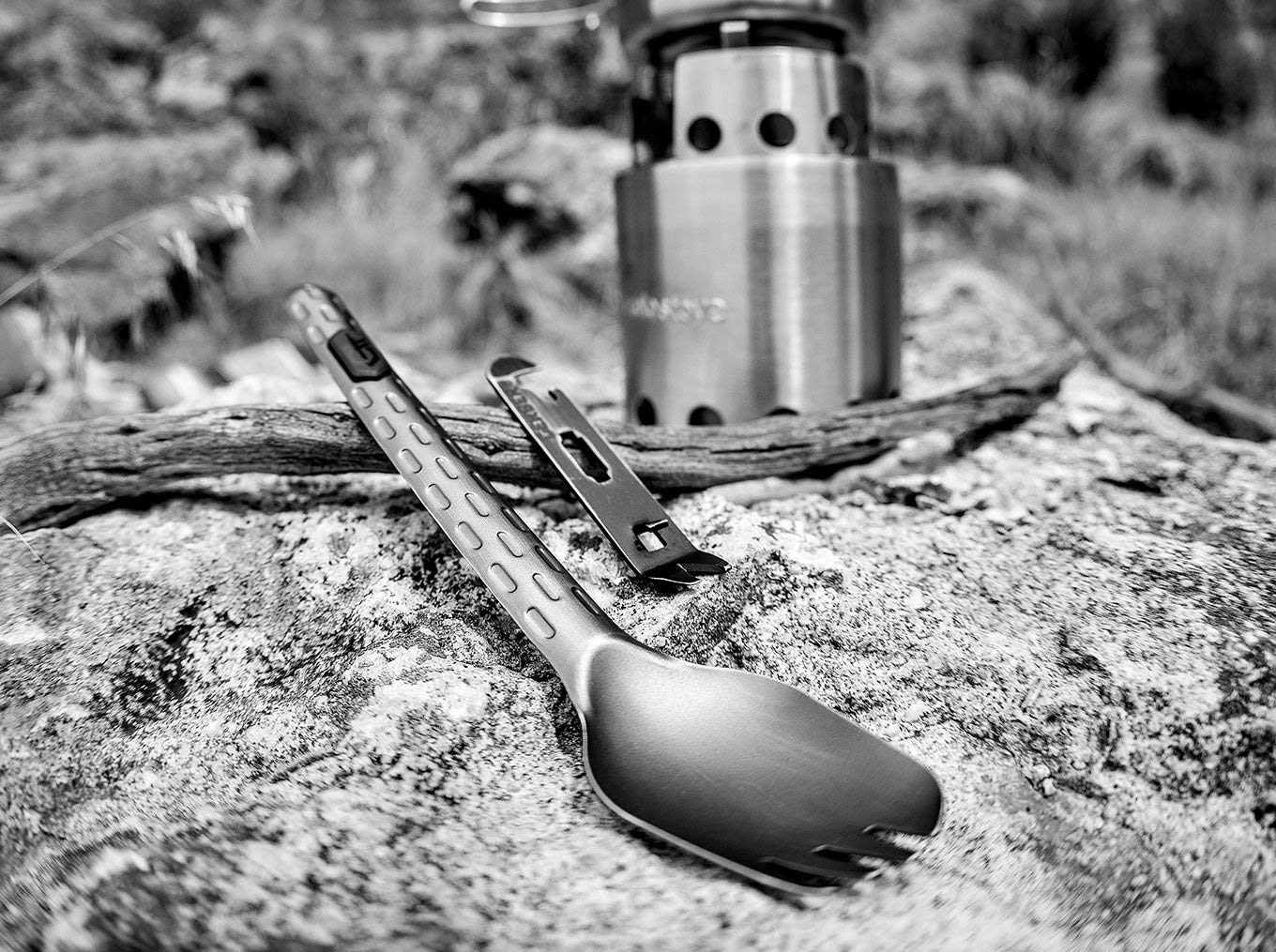 Gerber Gear Gerber Devour Multi-Fork, Camp Eating Tool, Onyx [31-003418]