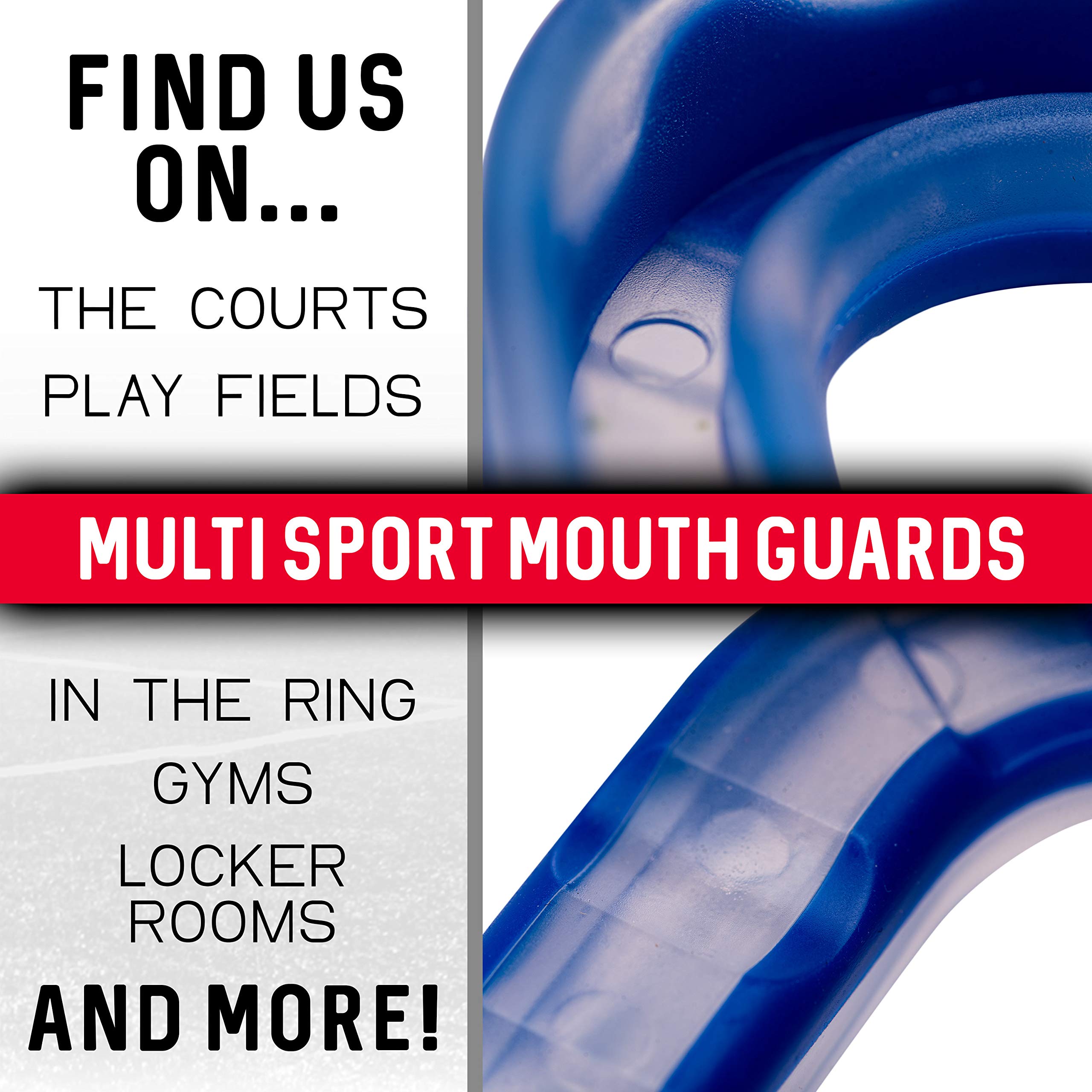 Franklin Sports Athletic Mouthguards - Sport Mouthguards For Football, Wrestling, Mma, Boxing + More - All Sport Mouthguards - Y