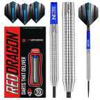 Red Dragon Razor Edge Original 33G Tungsten Darts With Flights And Stems