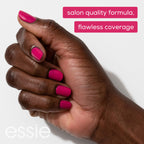 Essie Nail Polish, Salon-Quality, 8-Free Vegan, Rosy Pink, Throw In The Towel, 046 Fl Oz