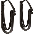 Suspenz Sup Wall Storage Rack, Stand Up Paddle Board And Surfboard Holder/Hook With Safety Straps, Black (12-0105)