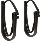 Suspenz Sup Wall Storage Rack, Stand Up Paddle Board And Surfboard Holder/Hook With Safety Straps, Black (12-0105)