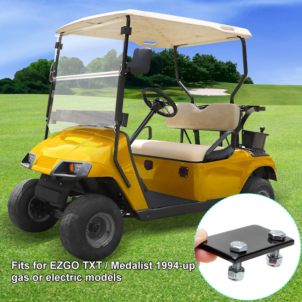 Roykaw Golf Cart Hill Brake Catch Bracket Plate For Ezgo Txt And Medalist 1994-Up Gas Or Electric Models,Replaces Oem# 70080-G02