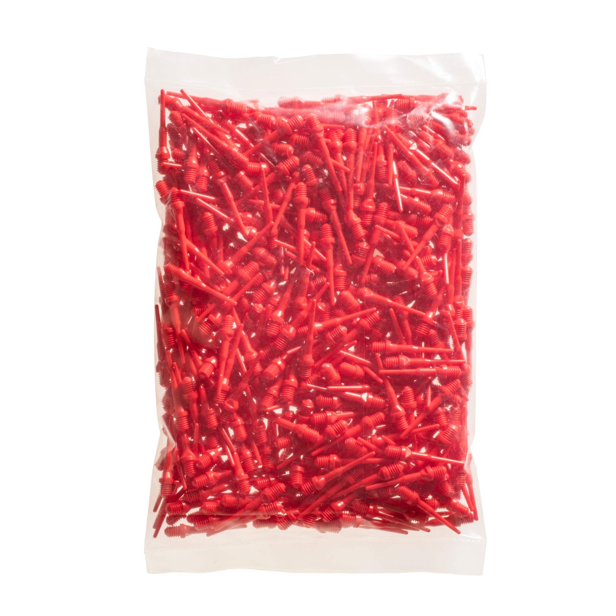 Viper Dart Accessory: Tufflex Ii 2Ba Thread Soft Tip Dart Points, Red, 500 Pack