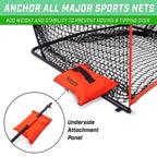 Gosports Sports Net Sandbags Set Of 4 Weighted Anchors For Baseball Nets, Soccer Goals, Golf Nets, Football Nets, Hockey Nets An