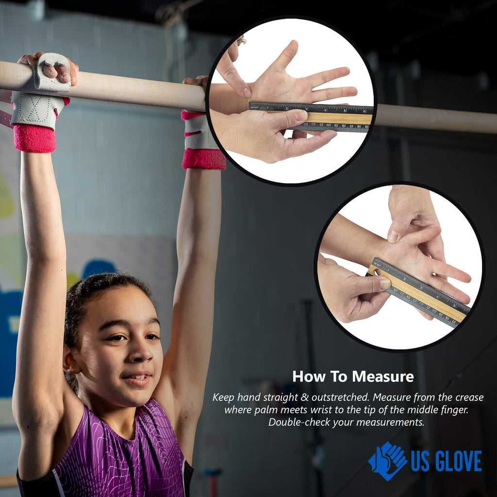 Us Glove Women Hot Shot Uneven Bar Gymnastics Grips - Women Gymnastics Bar Grips, Made In Usa Gymnastics Uneven Bar Grips For Gi
