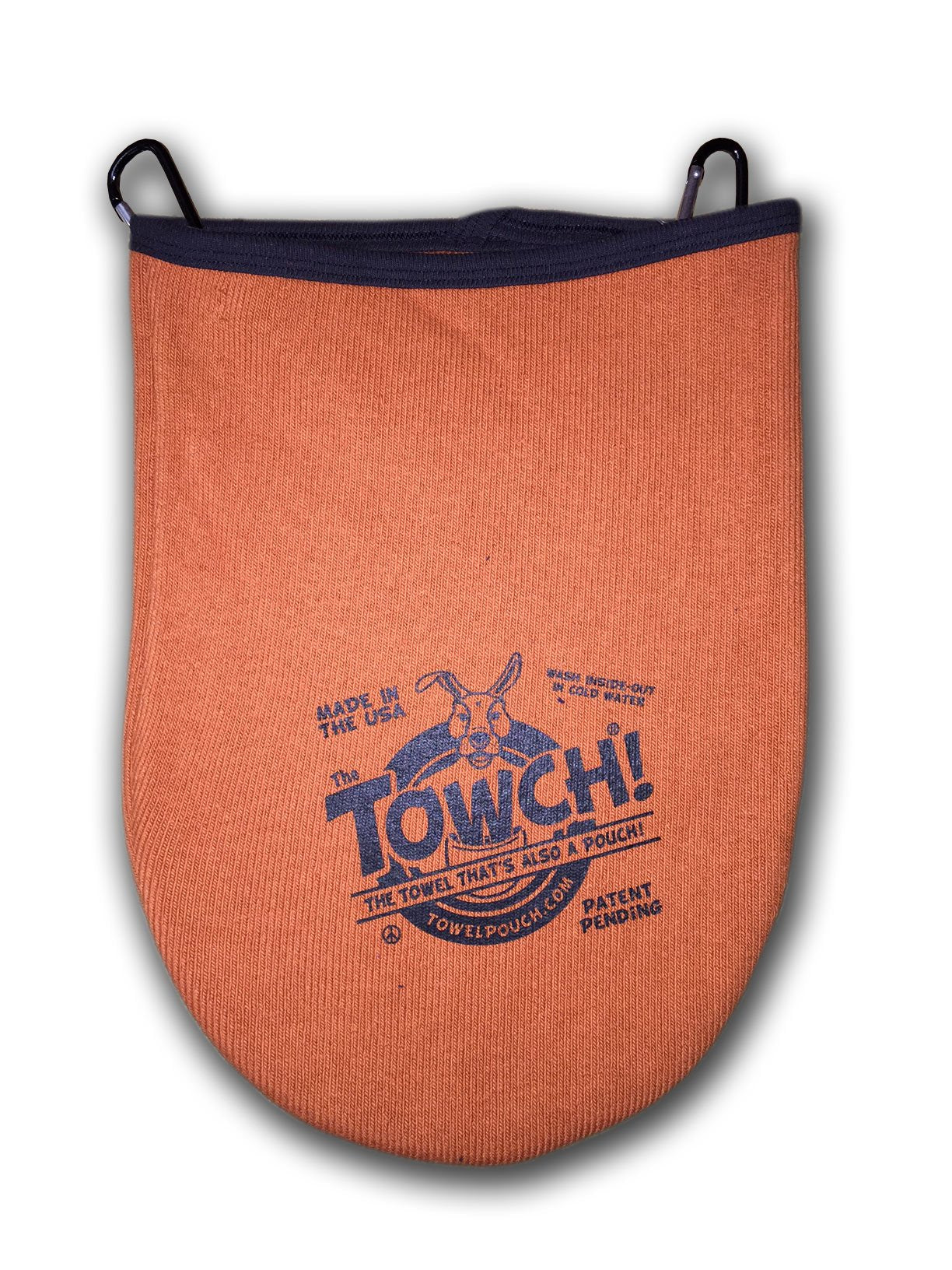 (Carolina Clay) - Towch Disc Golf Towel Pouch - 3 to 5 Disc Bag - Choice of 11 Colours