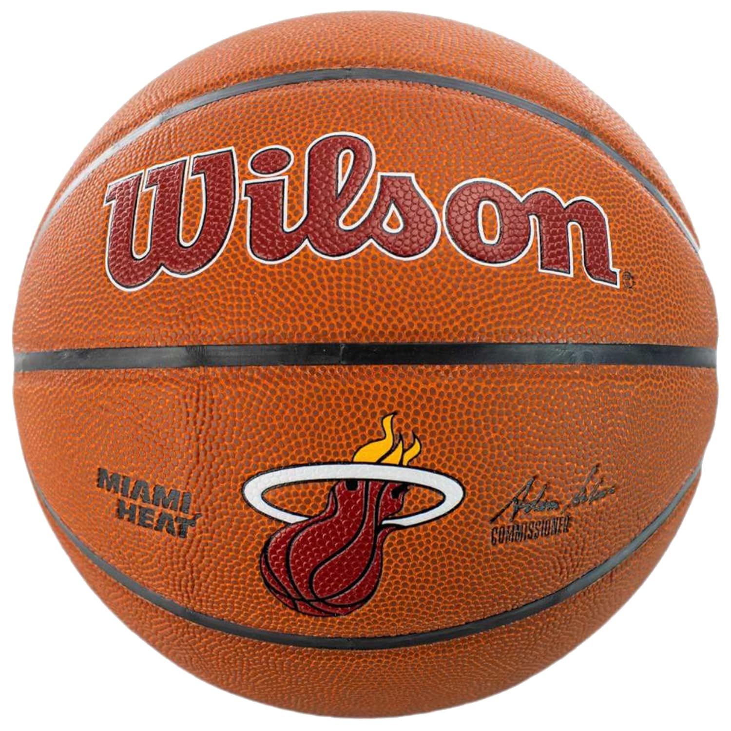 Wilson Nba Miami Heat Purefeel Basketball - Size 7, 29.5''