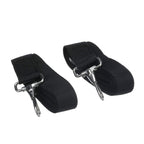 Seachoice 78811 Adjustable Bimini Top Straps With Snap Hooks, 96-Inch - Black