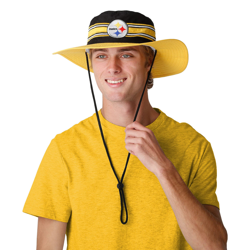 Foco Pittsburgh Steelers Nfl Team Stripe Boonie Hat