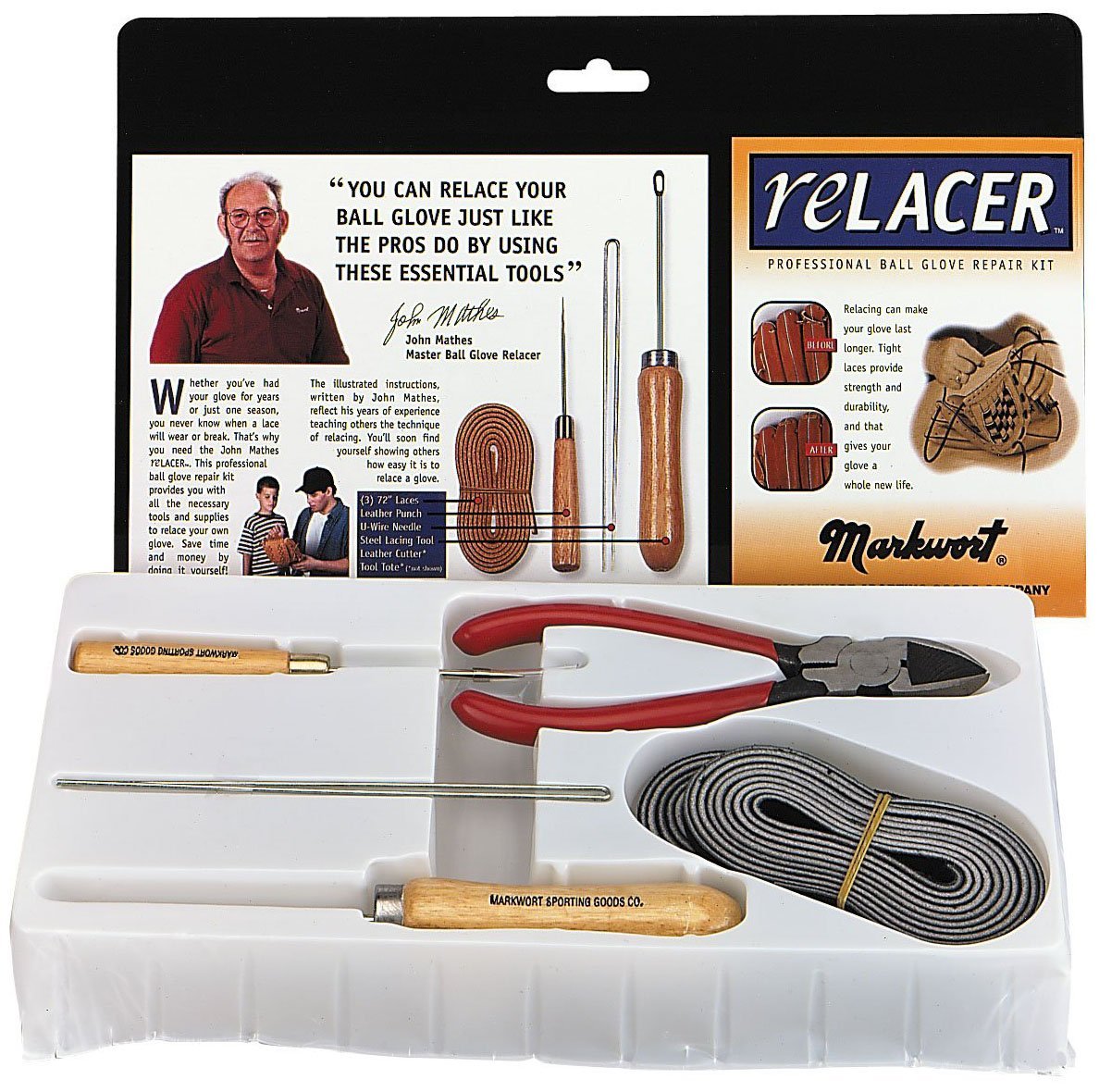 Markwort Deluxe Pro Relacer Kit, Tan