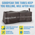 Goodyear Bicycle Tube, 18 X 1.75/2.125