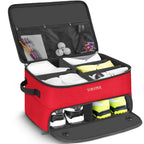Yorepek 2 Layer Golf Trunk Organizer, Waterproof Car Golf Locker With Separate Ventilated Compartment For 2 Pair Shoes, Durable 