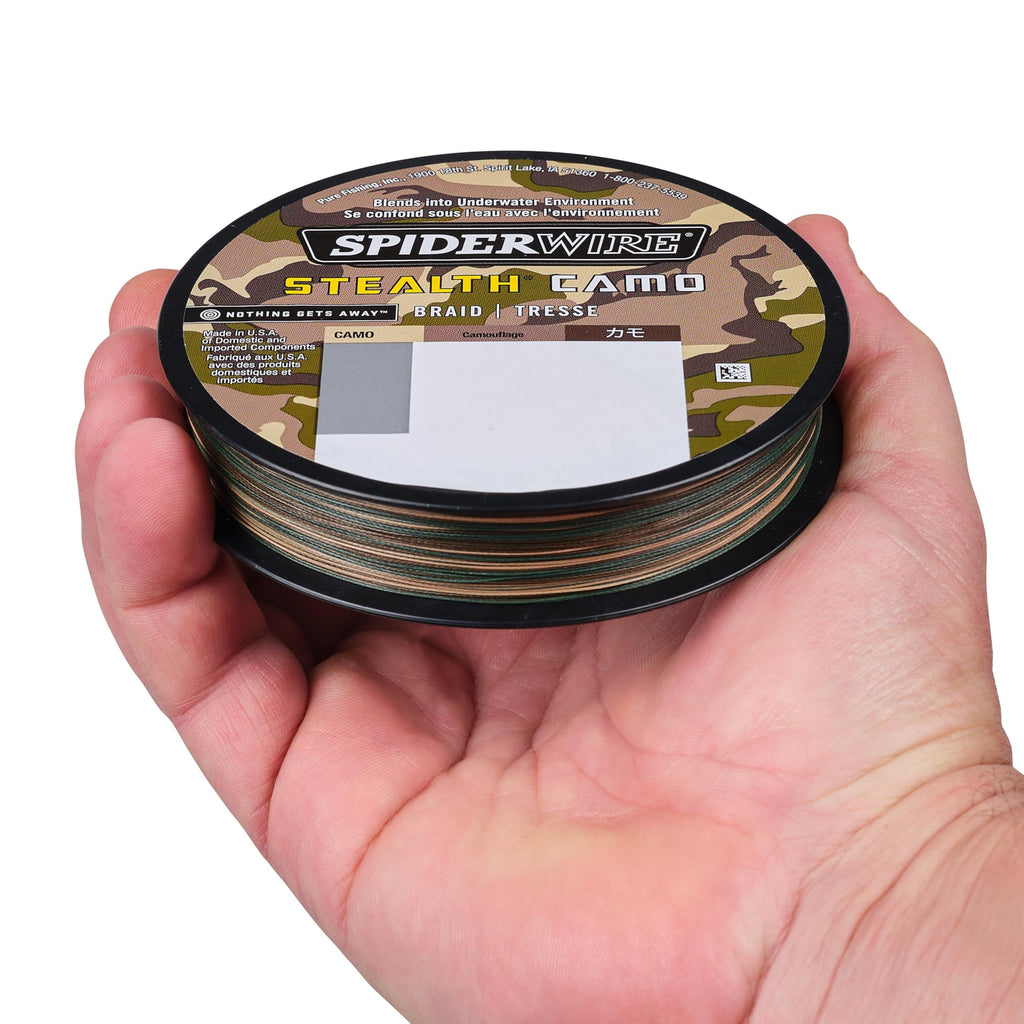 Spiderwire Berkley Prospec Chrome 100% Fluoro Leader, Camo, 15Lb | 6.8Kg, 125Yd | 114M Fishing Line, Suitable For Saltwater Envi
