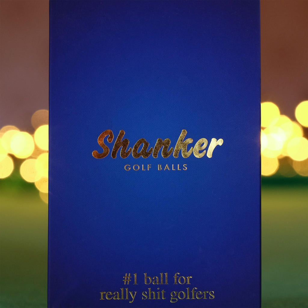 Shanker Golf Balls - Rude Trick Balls With Funny Sayings (6 Ball Gift Pack, Novelty Gag, Playing Quality) - Hero Edition - The #