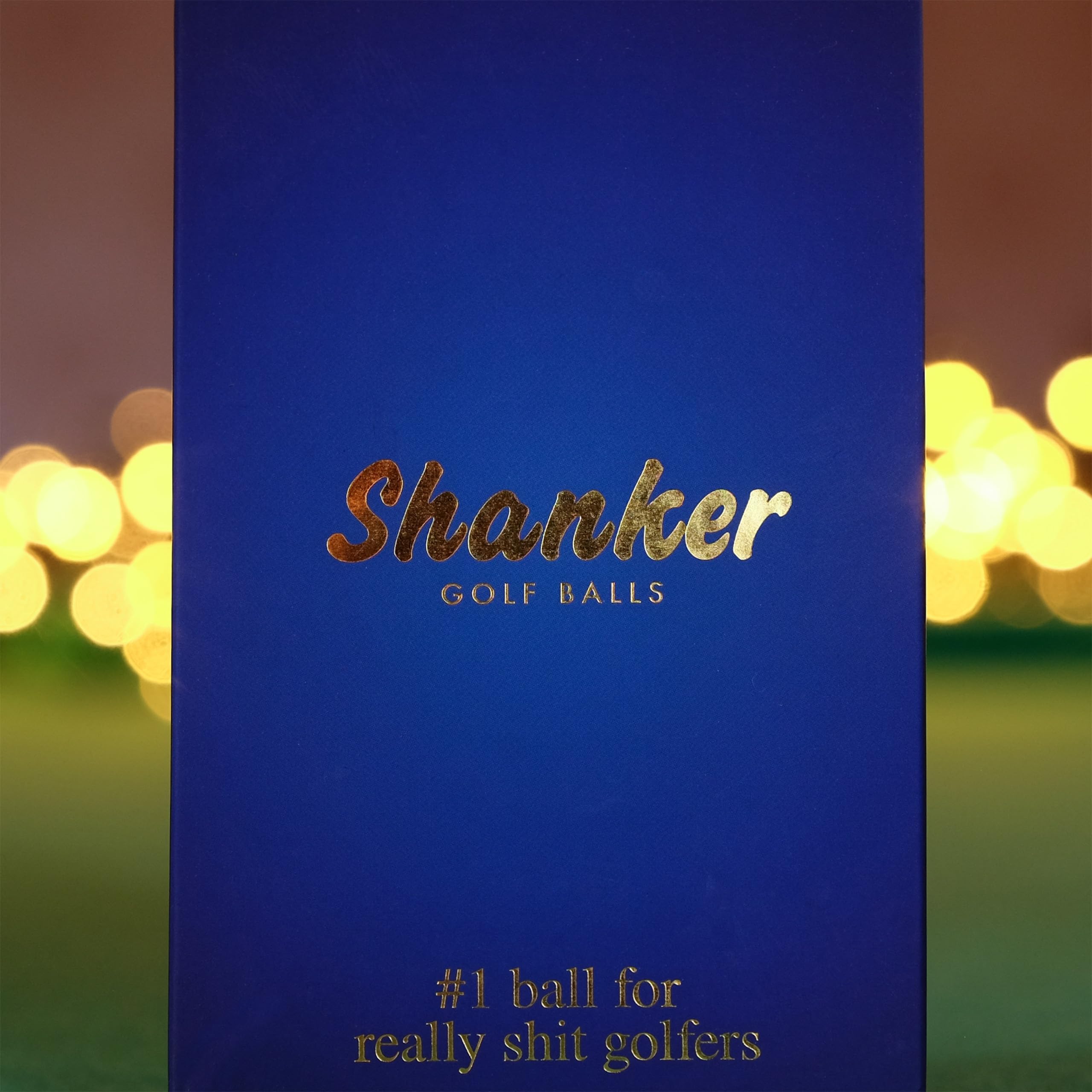 Shanker Golf Balls - Rude Trick Balls With Funny Sayings (6 Ball Gift Pack, Novelty Gag, Playing Quality) - Hero Edition - The #