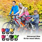 Binudum Bike Bell 2 Pack With Loud Melodious Sound Classic Mini Bicycle Bell For Kids Adults Bike Horn For Road, Mountain Bike F