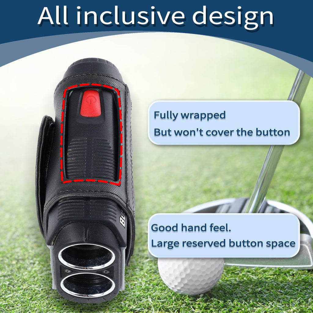 Golf Rangefinder Magnetic Strap, Adjustable Magnetic Rangefinder Strap Holder Wrap Mount For Golf Cart With Strong Magnet, Secur