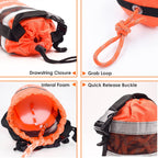 Acelane Throw Bag For Water Rescue With 70Ft Reflective Throw Rope, Floating Rescue Ropes For Whitewater Boating, Kayaking, Ice