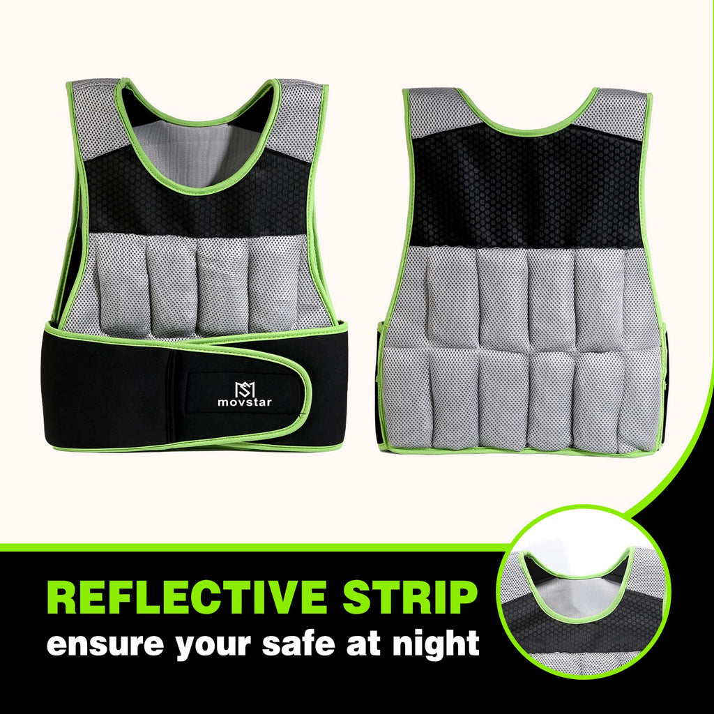 Weighted Vest, Workout Equipment,Body Weight Vest For Running, Workout, Cardio, Walking And Weightlifting For Men&Momen, 10Lbs
