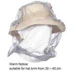 4 Pack Mosquito Net Mesh Face Neck Fly Netting Hood From Bugs Gnats No See Net For Outdoor Hiking Camping Climbing With Carry Ba