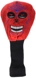 Creative Covers For Golf Skull Golf Headcover, Red
