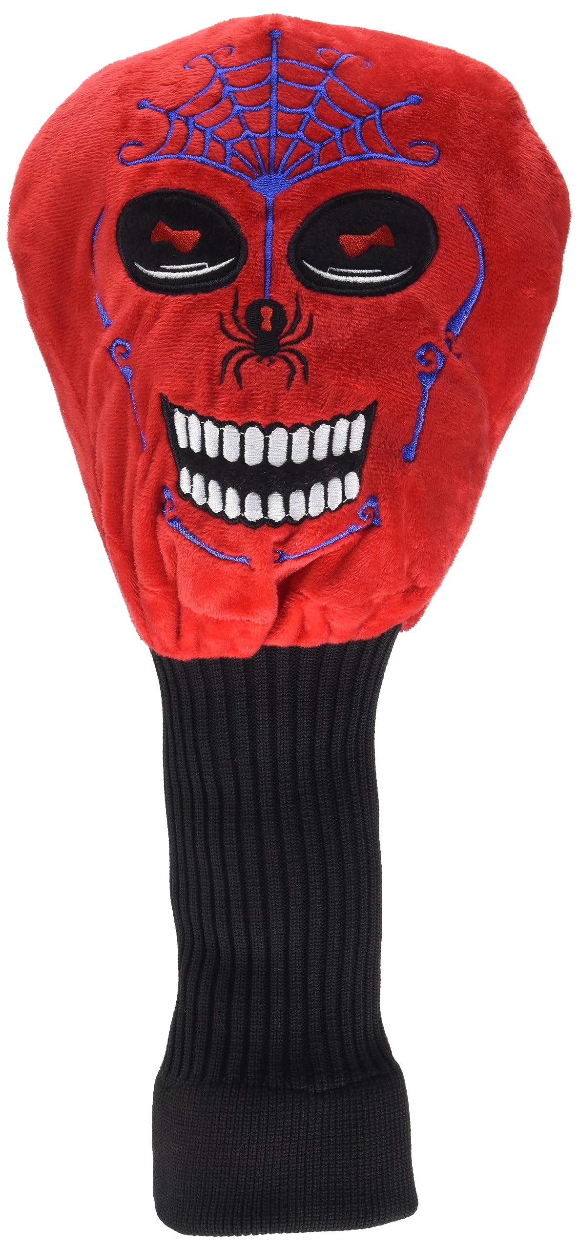Creative Covers For Golf Skull Golf Headcover, Red