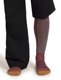 Icebreaker Mens Merino Blend Ski+ Light Over The Calf - Java/Trail/Seaglass - Large