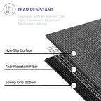 Sunshine Yoga Voyage Yoga Mat, 6 Pack, 72'' X 24'' Professional Studio And Gym Bulk Yoga Mats, 5Mm Thick, Durable, Anti-Tear, No