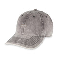 LeviS MenS Classic Baseball Hat With Logo, Grey Washed Denim, One Size