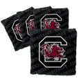 YouTheFan Officially-Licensed NCAA South Carolina Gamecocks Set of 4 Cornhole Bags - All Weather Regulation 6    x 6    Size - 1