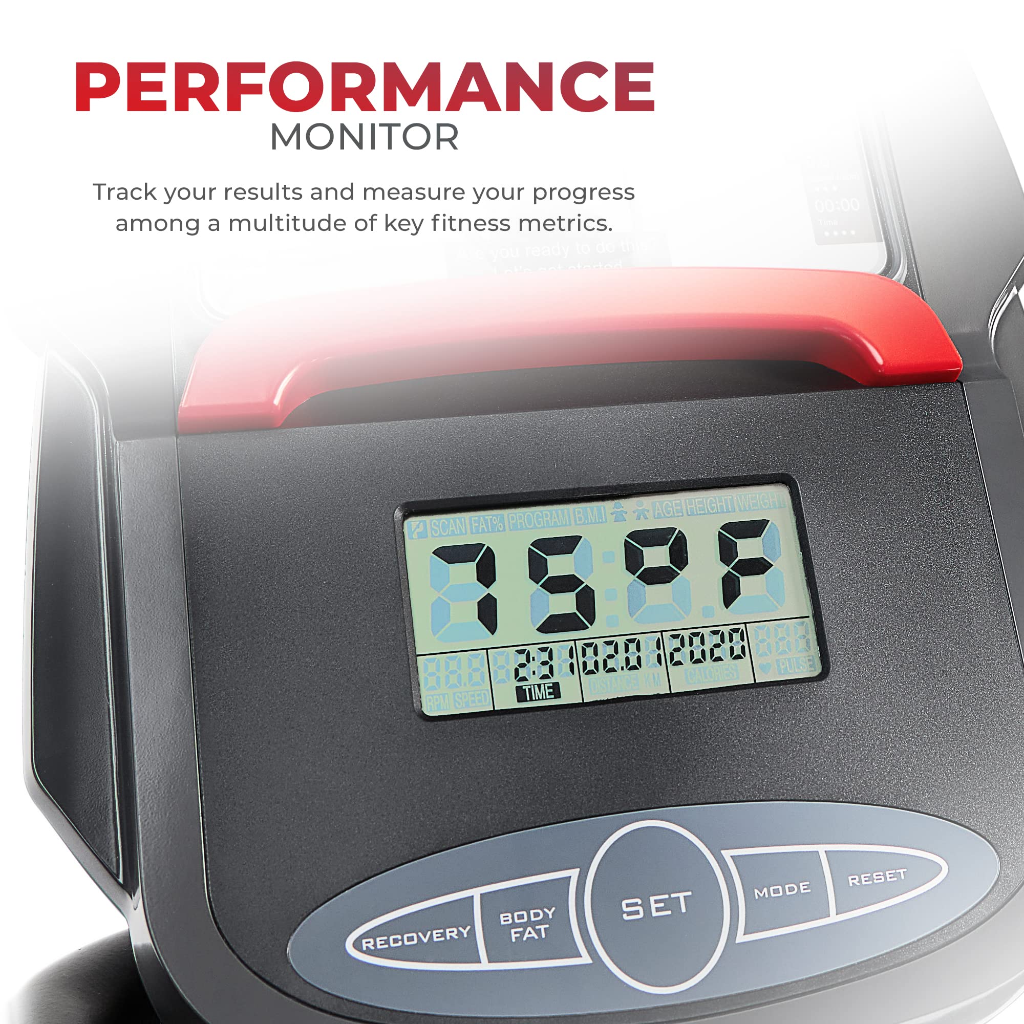 Sunny Health & Fitness Elite Interactive Series Exercise Elliptical With Exclusive Sunnyfit App Enhanced Bluetooth Connectivity