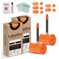 Tubolito S-Tubo CX/Gravel-All TPU Inner Tube 700C x 30-47mm 2 Pack, 42mm Black Presta Valve | Lightest X-CX/Gravel Bike Tubes Wo