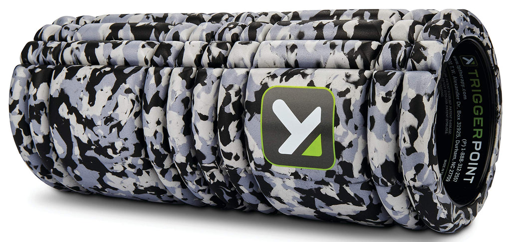Triggerpoint Grid Foam Roller For Exercise, Deep Tissue Massage And Muscle Recovery, Original (13-Inch), Grey Camo