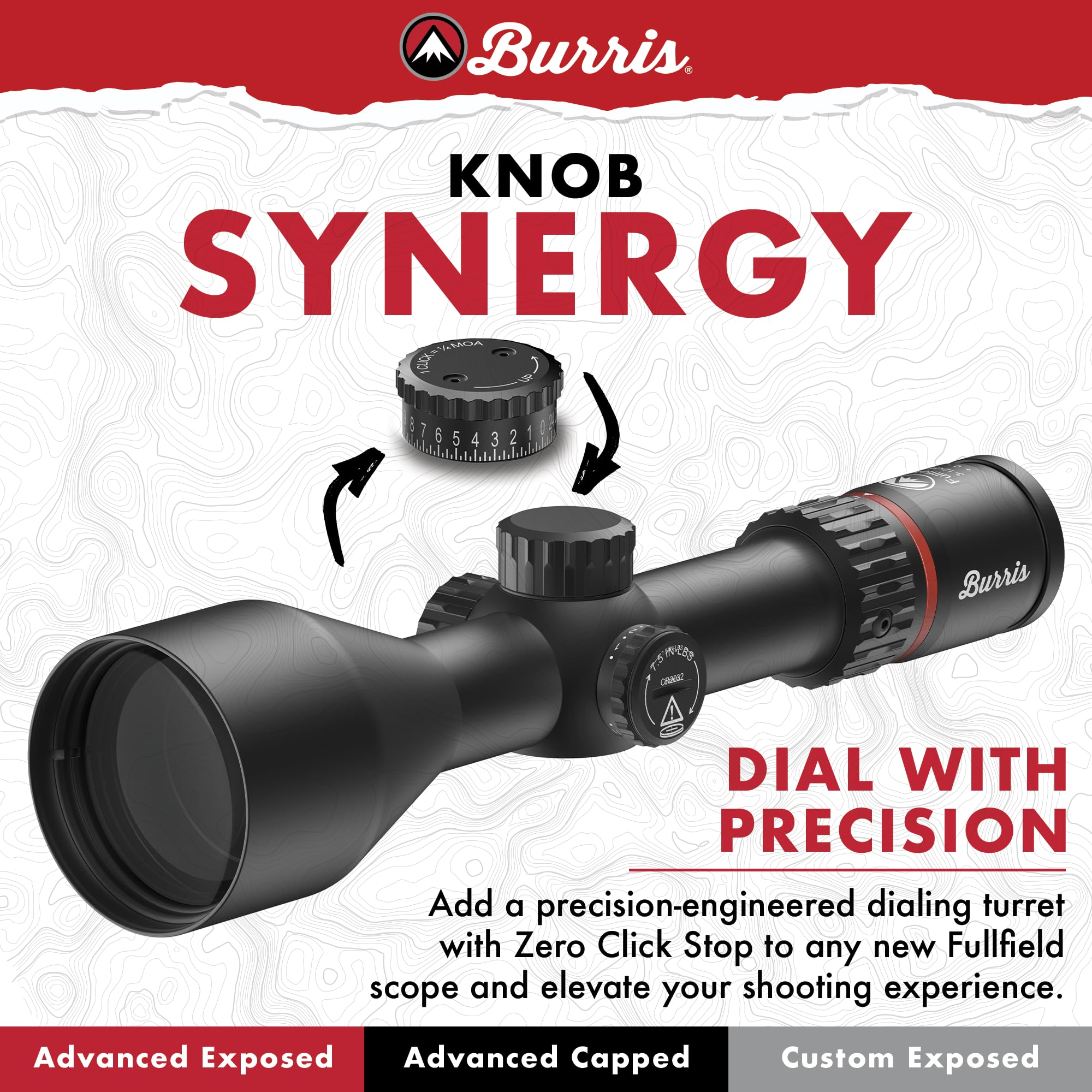 BURRIS Fullfield 3-12x56mm SC (30mm Tube) (201541)