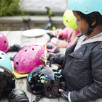Wipeout Dry Erase Kids Helmet For Bike, Skate, And Scooter, Black, Ages 8+