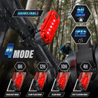 Kunhak Rechargeable Bike Lights, Ultra Bright Bicycle Lights For Night Riding, Road Mountain Bike Accessories For Kids Adults -