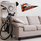 Rico Industries Nfl Football Denver Broncos Soft Felt Pennant - Ez To Hang - Home D  Cor (Game Room, Man Cave, Bed Room)