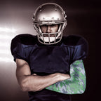 Stromguard Compression Sports Arm Sleeve Digital Camo Baseball Football Basketball - (One Arm Sleeve) (Youth Medium, #34 - Green